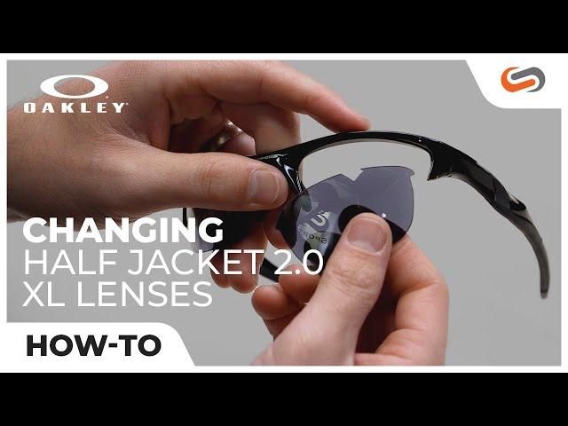 How to Change Oakley Half Jacket 2.0 XL Lenses | SportRx