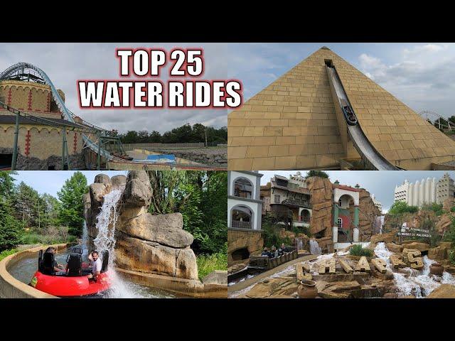 Top 25 Water Rides in the World