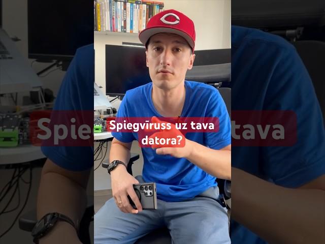 Spiegvīruss uz tava datora?