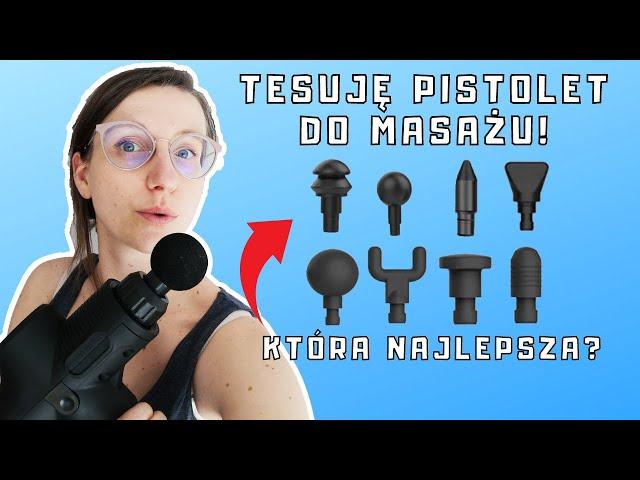 Masażer - PISTOLET do masażu – TEST. Jaki wybrać? Jak używać? Masaż na spięte mięśnie | O, choroba