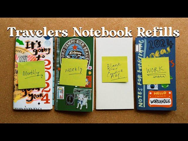 My Favorite Traveler's Notebook Journal Inserts