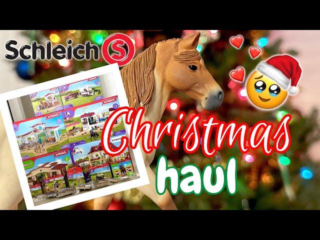 Schleich I Got for Christmas! - Schleich Horses + Dogs Haul