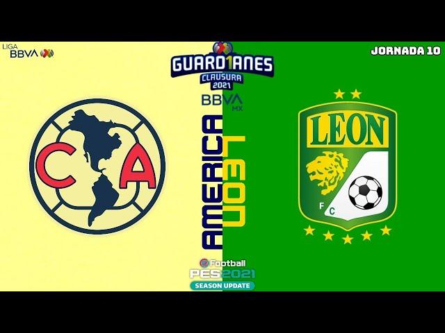 América vs León | RESUMEN 2-1 | Jornada 10 Liga MX GUARDIANES 2021