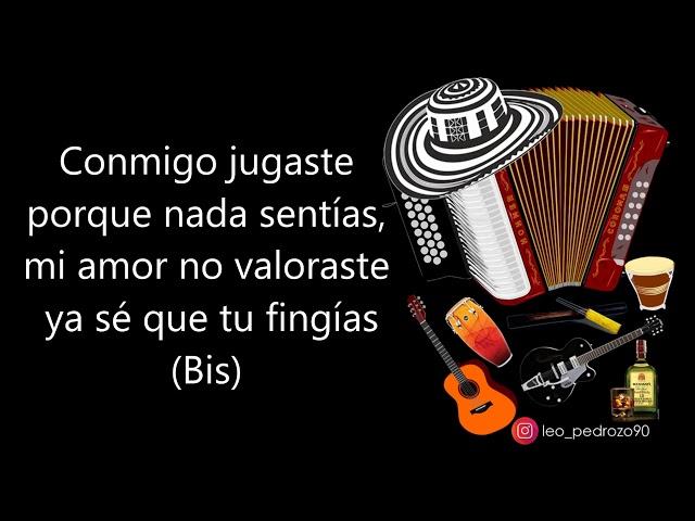 No Fue Mi Error, Los Tiernos Del Vallenato - Letra