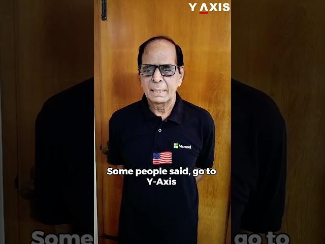 Y-Axis Testimonial on US Visa for Grandson