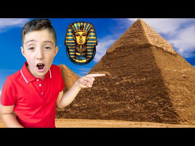 Great Pyramids of Giza  Ancient Egypt for Kids  Educational Videos For Kids