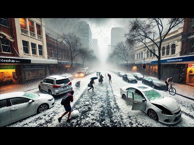 Australia Now ! A powerful storm hit Queensland and New South Wales Today