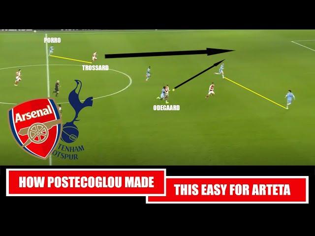 How Ange Made It Too Easy For Arteta: Arsenal 2-1 Tottenham Hotspur | Tactical Analysis