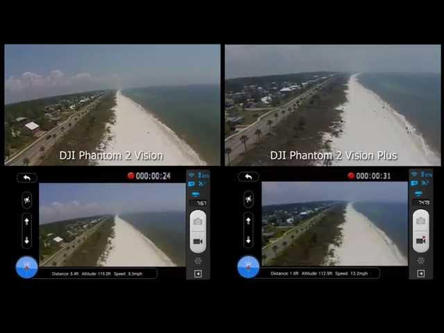 DJI Phantom 2 Vision vs. DJI Phantom 2 Vision+ (Plus) Side-by-Side Comparison, WiFi Range/Stability