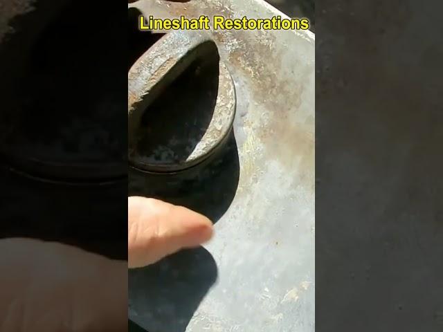 Engine Fuel Tank Cleaning With Old Iron #short #short