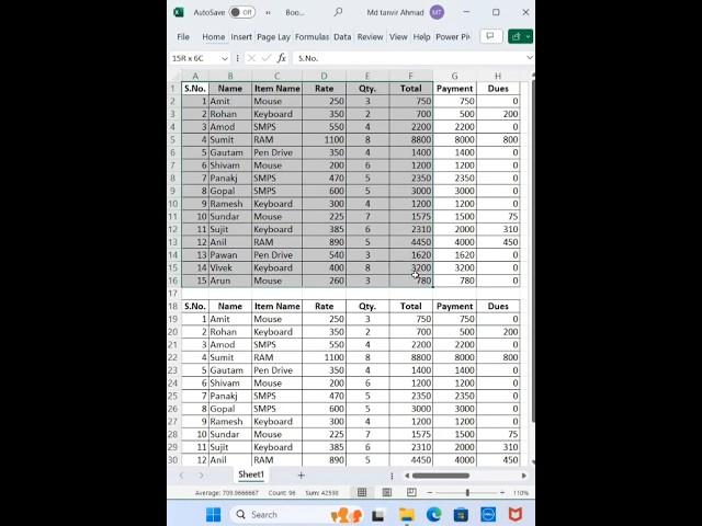 Save the Selected Range as PDF in Excel | #exceltips #exceltutorial #pdf