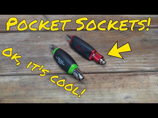 Pocket Socket, Klenk Four in One, Malco 4 in 1 nut driver, perfect EDC sockets!