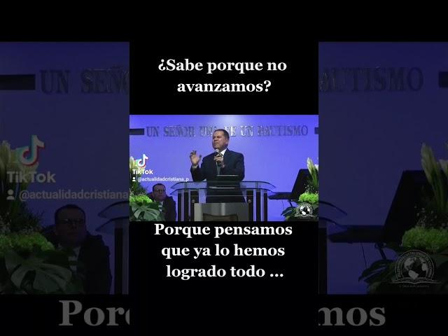 ¿Saben porque no avanzamos?