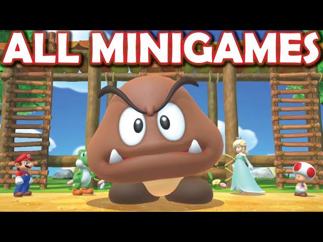 Mario Party 10 ALL MINIGAMES + All Bosses!!