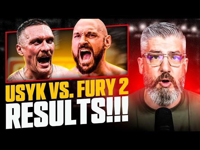 Luke Thomas *live* watchalong | Oleksandr Usyk vs Tyson Fury 2 Results |