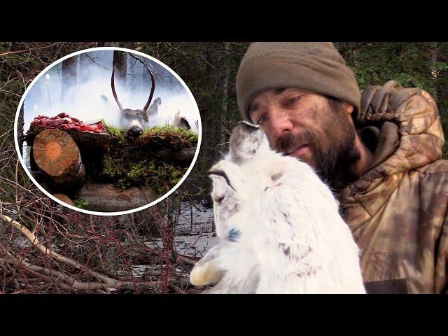 Survival contestants face the most difficult moment, A man hunted a deer and rabbits to win $500000