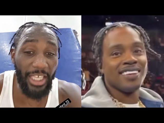 PISSED OFF Terence Crawford ERUPTS on Errol Spence Jr STEALING his Opponent Sebastian Fundora