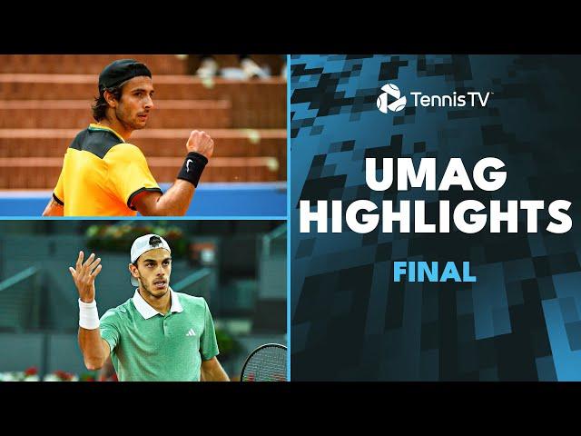 Lorenzo Musetti vs Francisco Cerundolo For The Title!  Umag 2024 Final Highlights