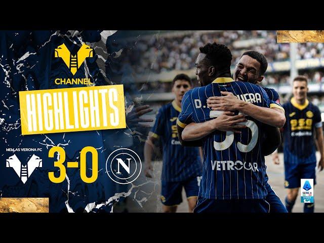 Highlights Serie A Enilive 2024/25 | Verona-Napoli 3-0