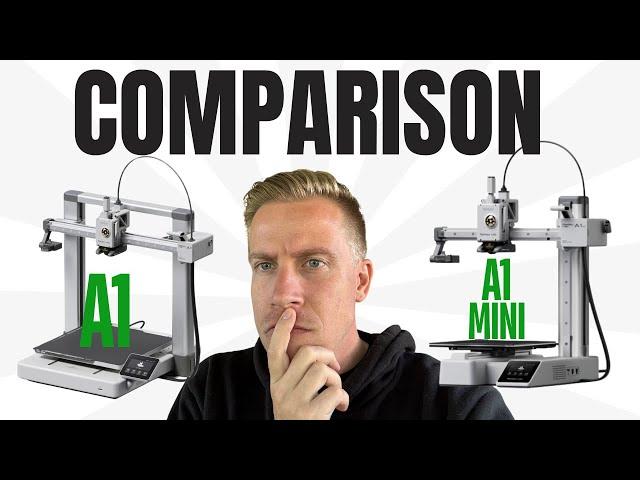 Bambu Lab A1 Mini vs A1 Comparison - NEED TO KNOW