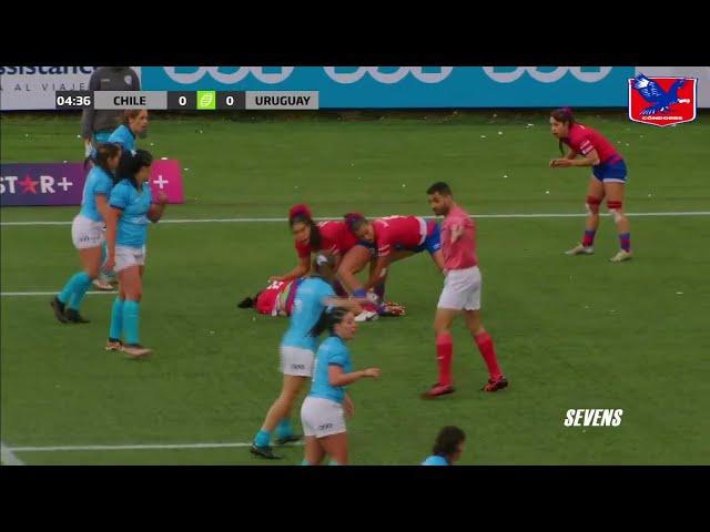 Chile (FEM) vs Uruguay (Full Sevens Rugby Match) [Qualy Juegos Olímpicos 2024] #SAR7s #LasCondores