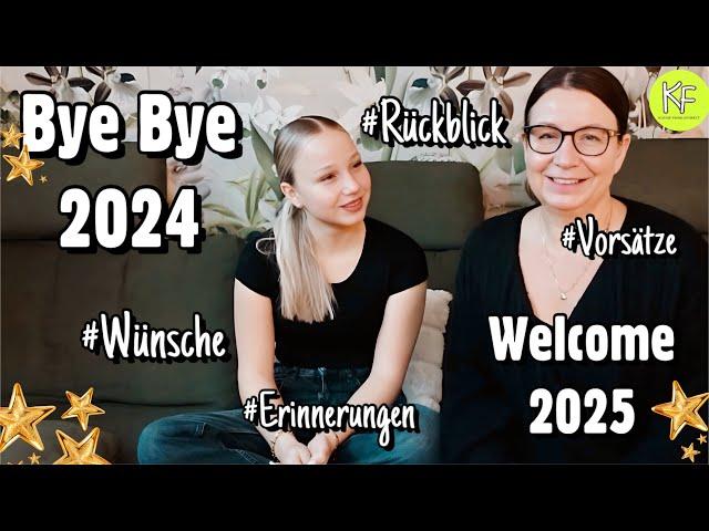 Q&A ️ BYE BYE 2024  FREUDE, ENTTÄUSCHUNGEN & VORSÄTZE‍️SANDRA & HEY ISI