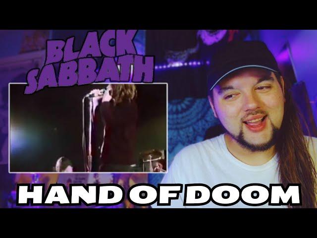 Drummer reacts to "Hand of Doom" (Live 1970) by Black Sabbath