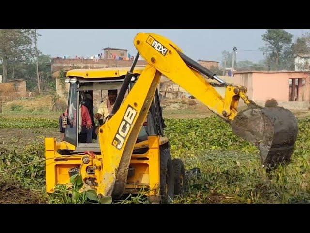 old jcb dozer working in muddy field | jcb fast work | jcb time lapse video | jcb | Off RoadPlanet