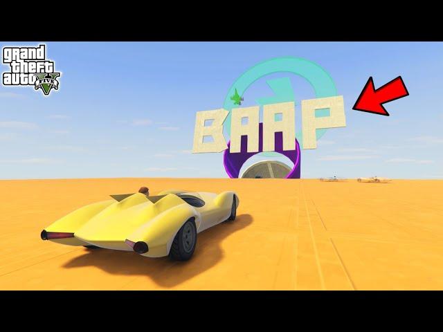 Mega Ramp For Papa️ 0.00000% Can Complete This Race in GTA 5!