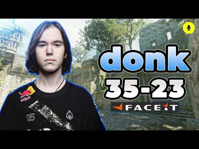 donk (35-23) with kyousuke, Mokuj1n (Ancient) | FACEIT Ranked #CS2 #POV