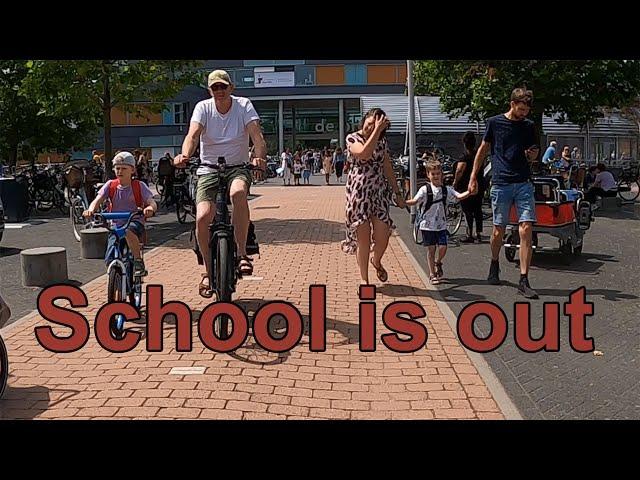 School is out in Amersfoort (NL)