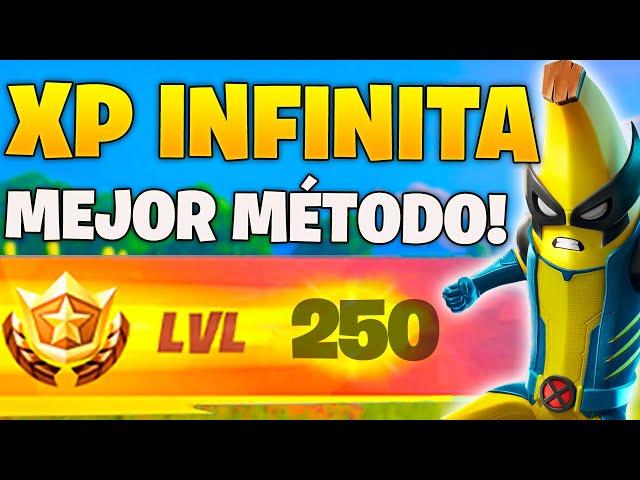 MAPA DE XP INFINITA  COMO SUBIR DE NIVEL EN FORTNITE ⭐ MAPA XP, BUG DE XP O MAPAS DE XP FORTNITE