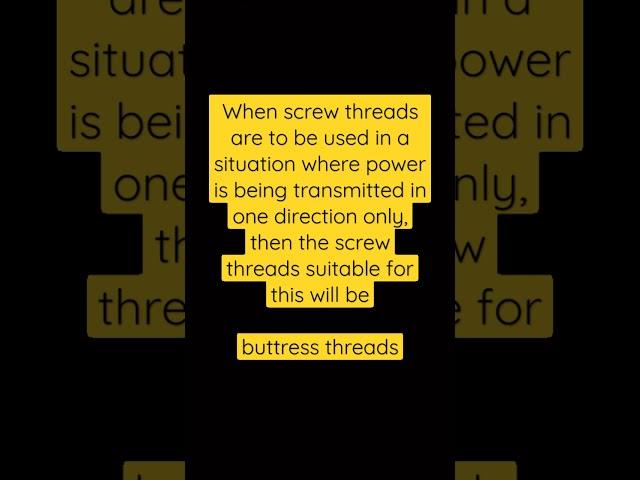 buttress thread type screw
