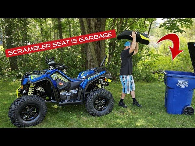 Polaris Scrambler 1000s Seat Repair CHEAP FIX