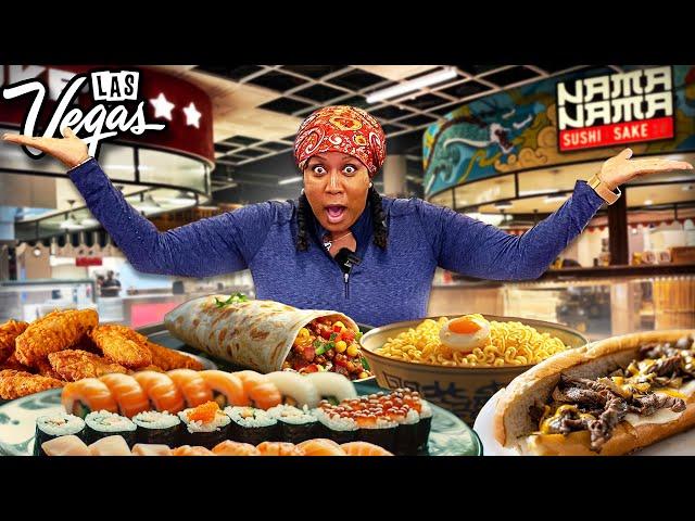 Best NEW Food Hall in Las Vegas  (Bye VEGAS Buffets)