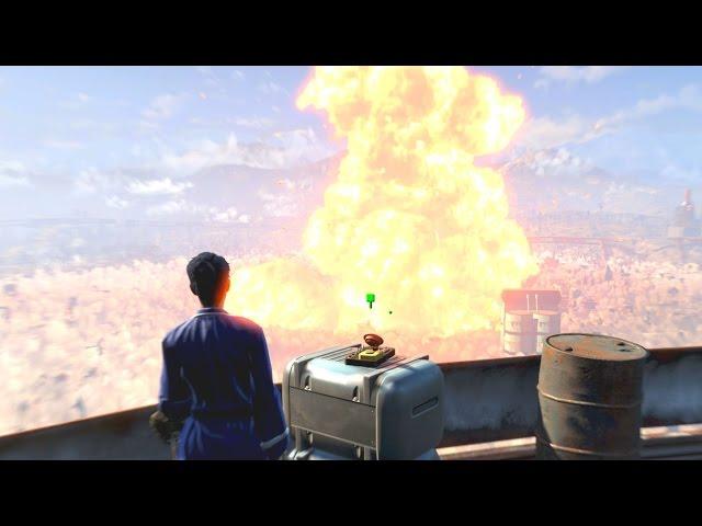 Fallout 4 - Railroad Ending (Nuking The Institute, Betraying Shaun)