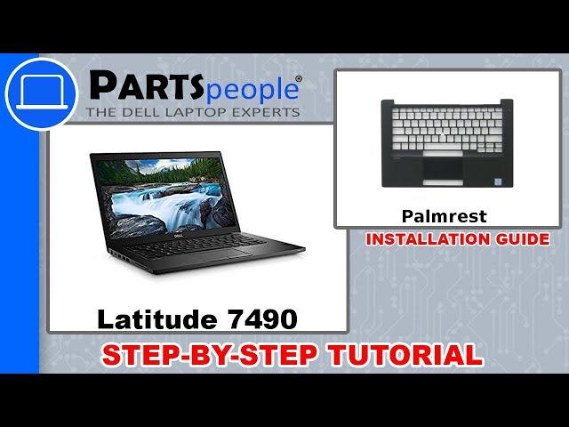 Dell Latitude 7490 (P73G002) Palmrest How-To Video Tutorial