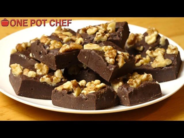 Best Ever Chocolate Fudge | One Pot Chef