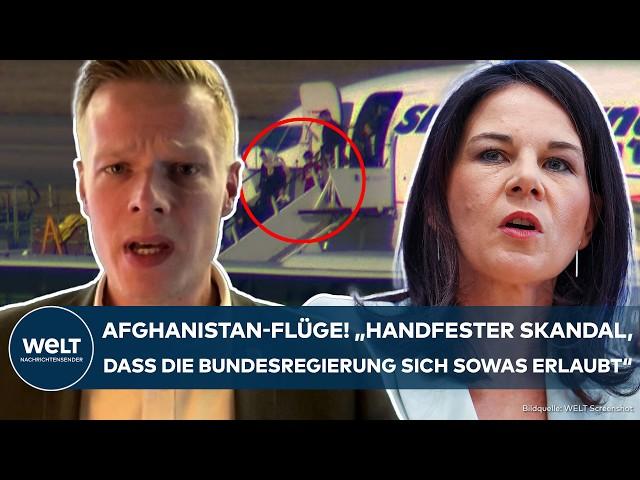 AFGHANISTAN: “I am stunned!” Massive criticism of the German government's refugee flights