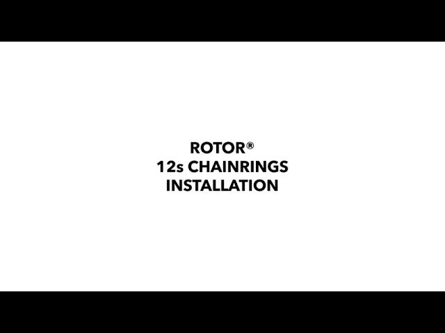 ROTOR 12s installation on R9200 and R8100 Cranks