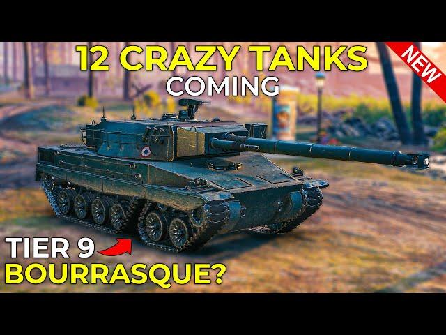 12 New Crazy Tanks Coming to World of Tanks in Update 1.27