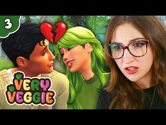 he doesn't love me anymore?!  very veggie legacy #3 (the sims 4)
