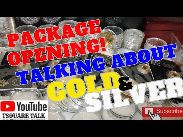 🪙 PACKAGE OPENING, GOLD & SILVER GOING HIGHER, INVESTING IN PRECIOUS METALS, SHOULD I BUY GOLD!