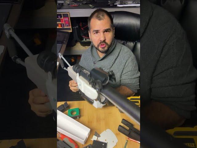 Building a Firearm Prop for my Exoskeleton