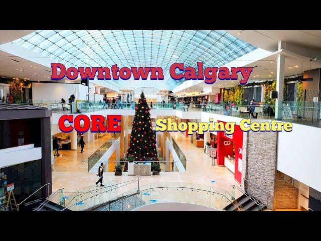 The CORE Shopping Centre in downtown Calgary, Alberta, Canada. #calgarydowntown