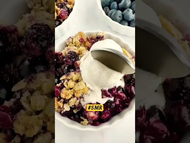  #Easy #Blueberry #Crisp wow so yummy and amazing 