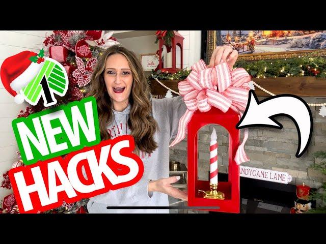 Grab cheap LANTERNS from Dollar Tree for these GENIUS HACKS! Fall, Halloween & Christmas DIYs 2024