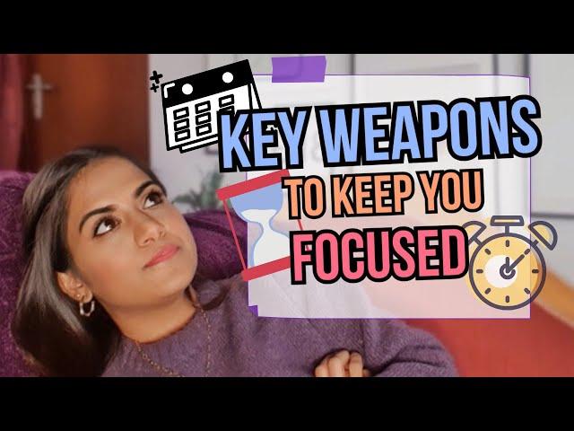 My Secret Weapons & Tips: How to Stay Focused and Concentrated- (more productive, less distractions)