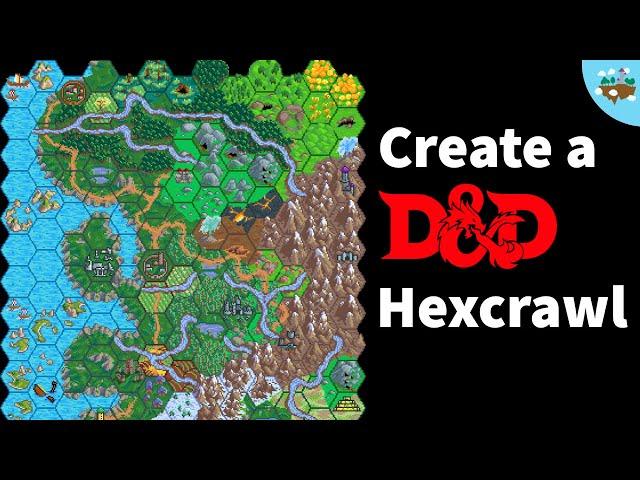 Create a DnD Hex Crawl