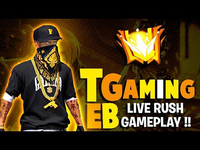 Grandmaster Super Hard Rank Push || Free Fire Live || TEB Gaming